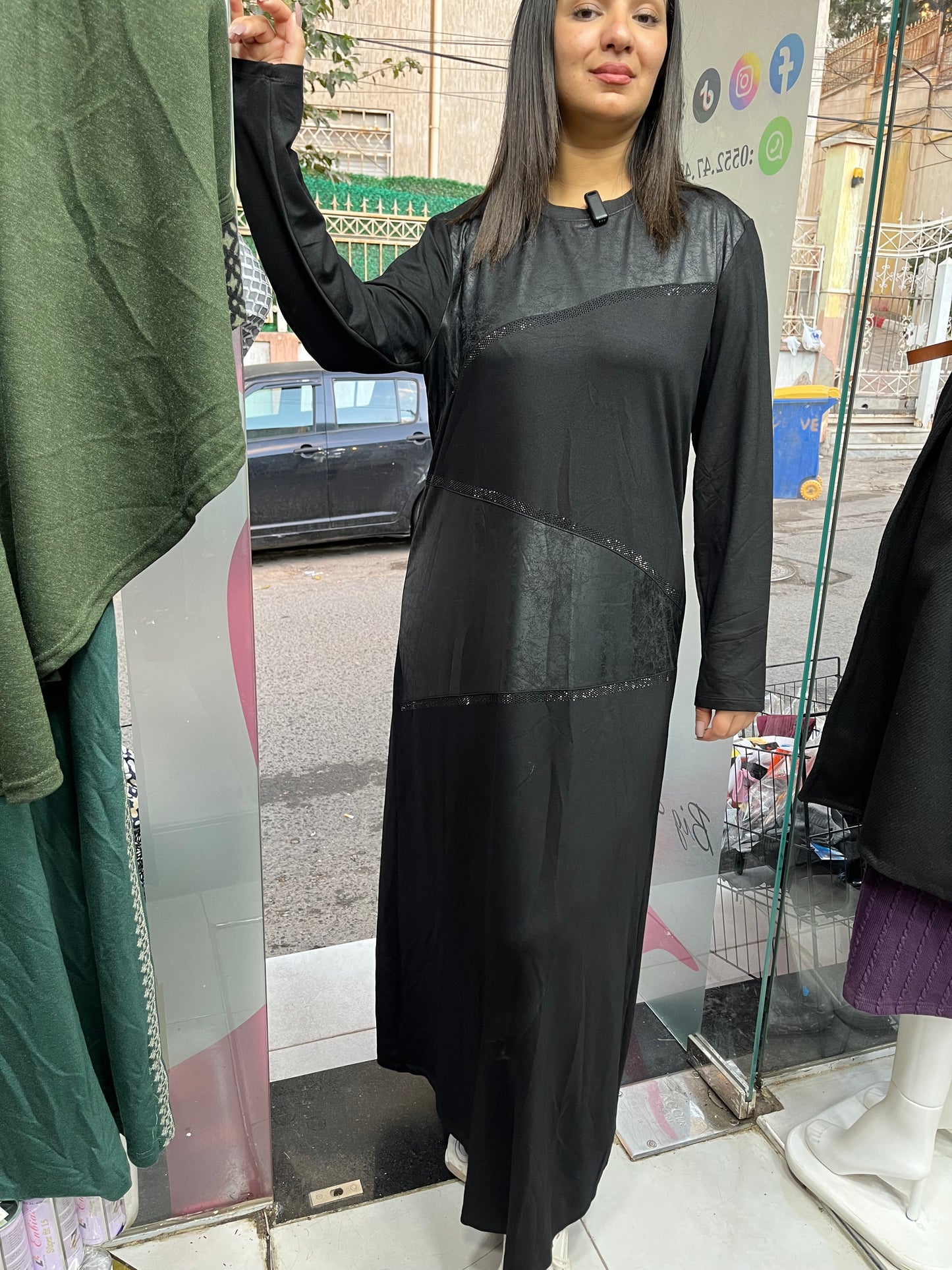 Robe Hijab Élégante Turque – Confort & Raffinement du L au 4XL